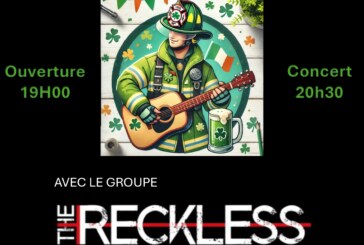 Concert de la St Patrick organisé par l’amicale des Sapeurs Pompiers VENEZ NOMBREUX